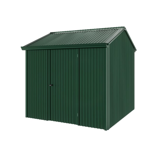 Handi-Heritage Shed H1 2.54X2.52 Roof:Caulfield Green Wall:Caulfield Green Front/Rear Single Door