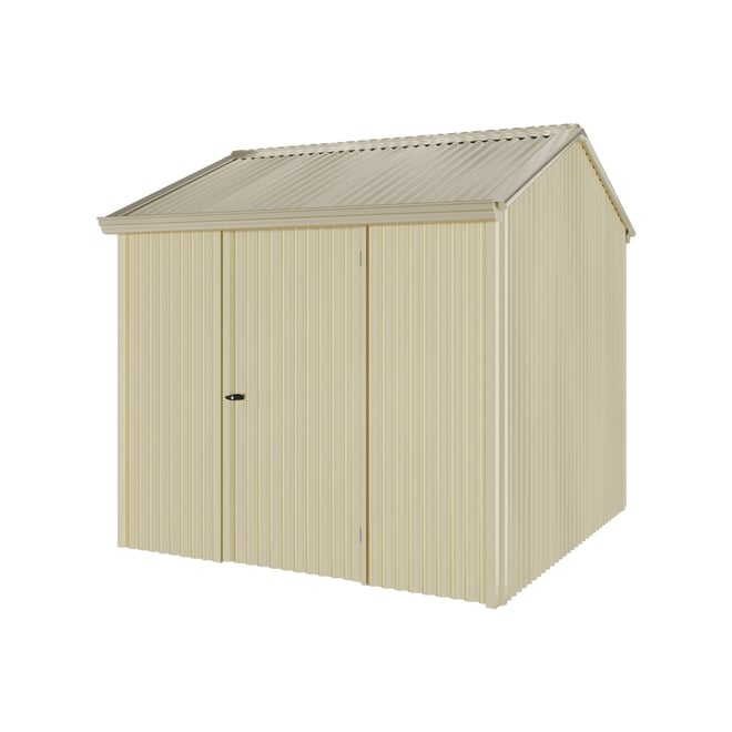 Handi-Heritage Shed H1 2.54X2.52 Roof:Merino Wall:Primrose Front/Rear Single Door