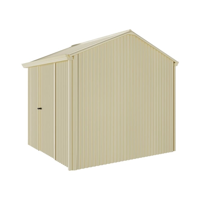 Handi-Heritage Shed H1 2.54X2.52 Roof:Primrose Wall:Primrose Front/Rear Single Door