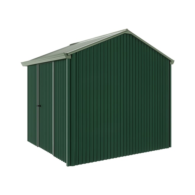 Handi-Heritage Shed H1 2.54X2.52 Roof:Rivergum Wall:Caulfield Green Front/Rear Single Door