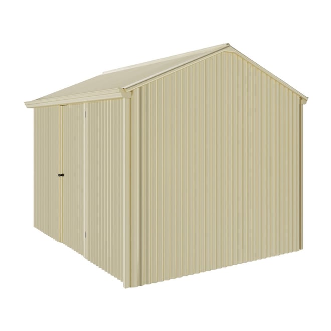 Handi-Heritage Shed H2 3.30X2.52 Roof:Primrose Wall:Primrose Front/Rear Single Door