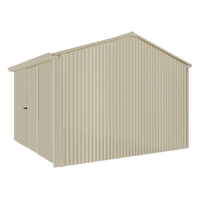 Handi-Heritage Shed H3 3.30X3.30 Roof:Merino Wall:Merino Front/Rear Single Door