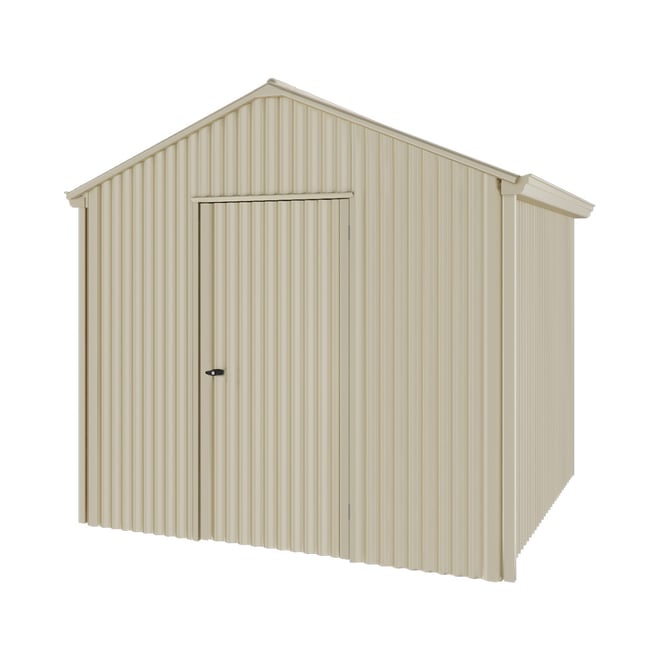 Handi-Heritage Shed H1 2.54X2.52 Roof:Merino Wall:Merino Gable End Single Door