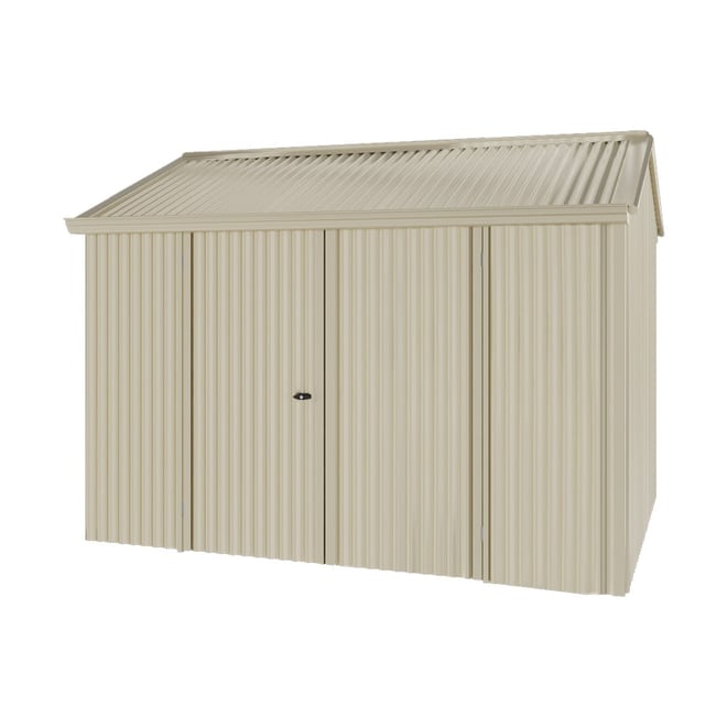 Handi-Heritage Shed H2 3.30X2.52 Roof:Merino Wall:Merino Front/Rear Double Door