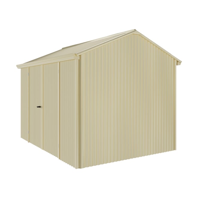 Handi-Heritage Shed H2 3.30X2.52 Roof:Primrose Wall:Primrose Front/Rear Double Door