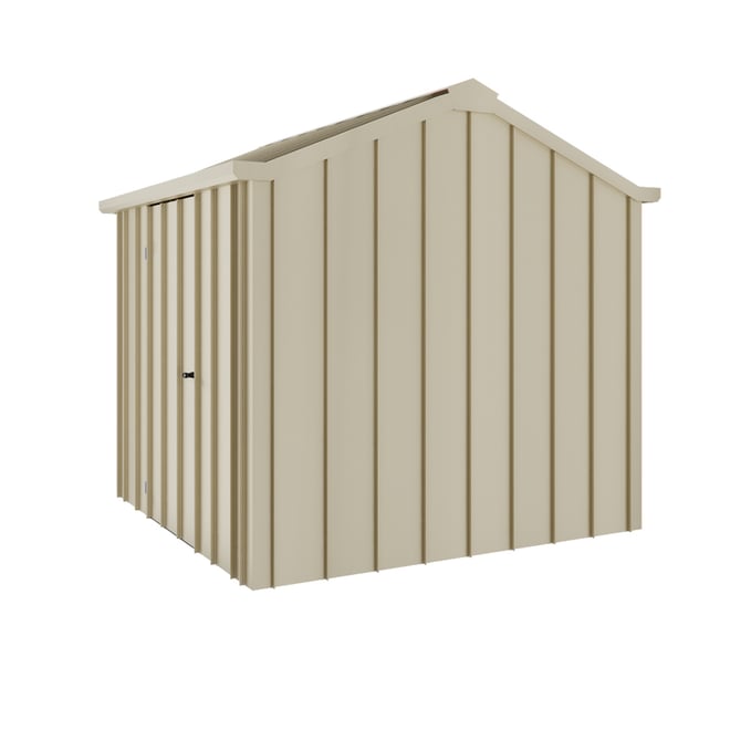Handi-Hilander Garden Shed HH1 2.48x2.63m Gutter Side Door Merino