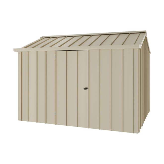 Handi-Hilander Garden Shed HH2 3.25x2.63m Gutter Side Door Merino