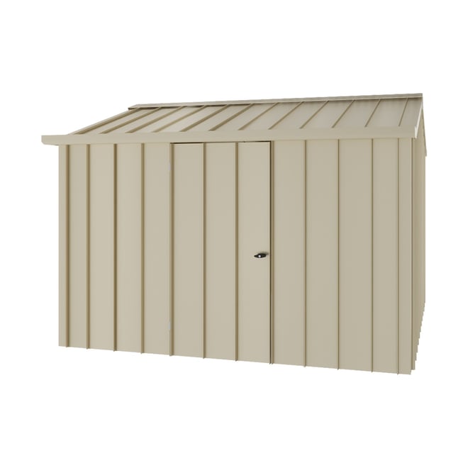 Handi-Hilander Garden Shed HH3 3.25x3.40m Gutter Side Door Merino