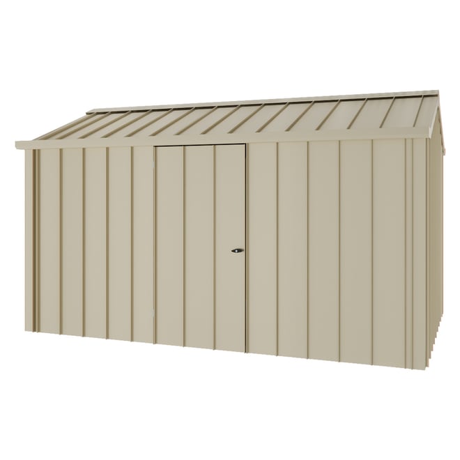 Handi-Hilander Garden Shed HH4 4.00x2.63m Gutter Side Door Merino