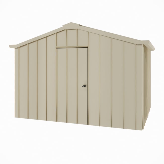 Handi-Hilander Garden Shed HH4 4.00x2.63m Gable End Door Merino