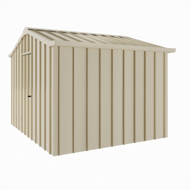 Handi-Hilander Garden Shed HH4 4.00x2.63m Gable End Door Merino