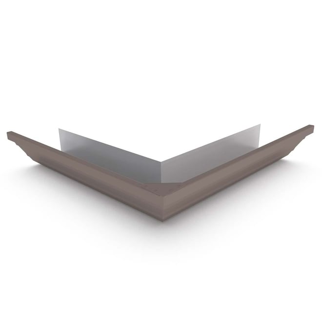 HK Gutter External Mitre Banyan Brown