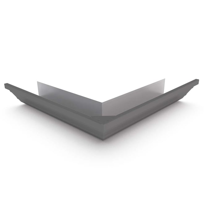 HK Gutter External Mitre Cobblestone
