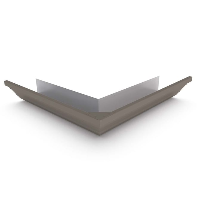 HK Gutter External Mitre Driftwood