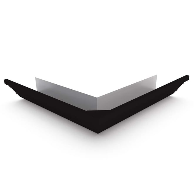 HK Gutter External Mitre Ebony