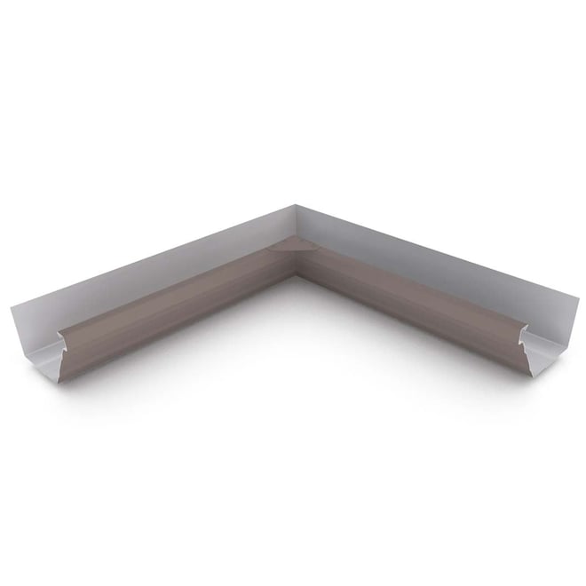 HK Gutter Internal Mitre Banyan Brown