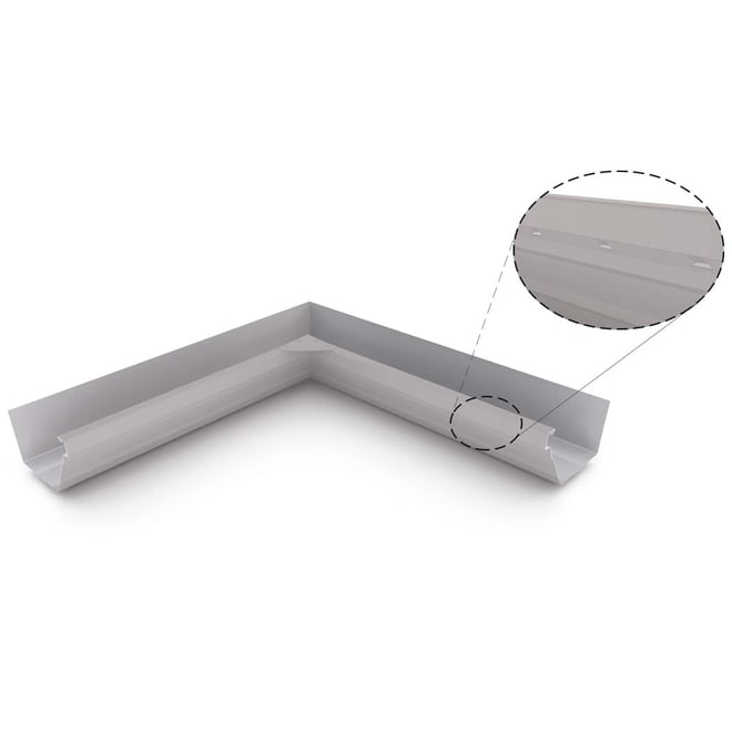 HK Gutter Internal Mitre Slotted Birch