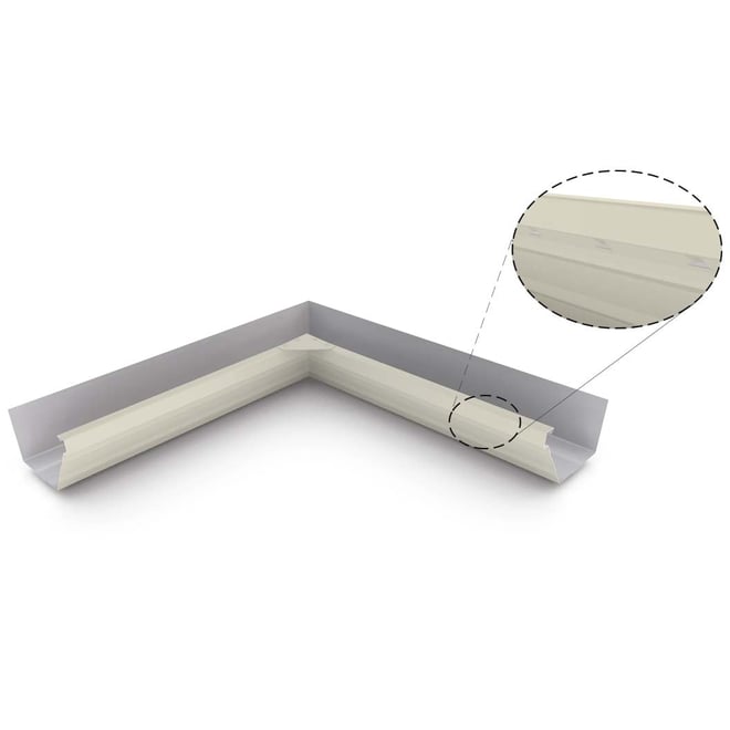 HK Gutter Internal Mitre Slotted Moss Vale Sand