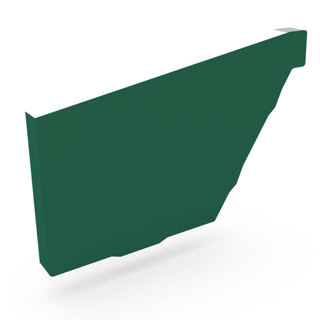 HK Gutter Stop End Left Hand Caulfield Green