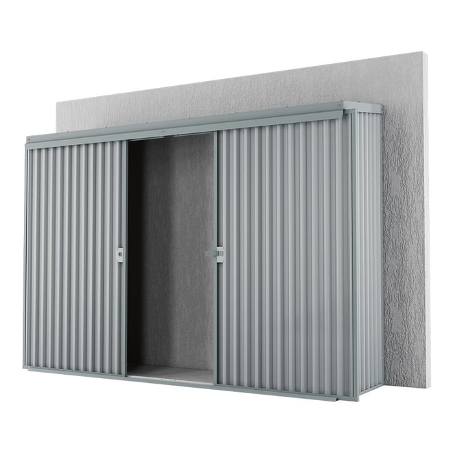 Handi-Locker Wall Mount Shed Zinc/Al