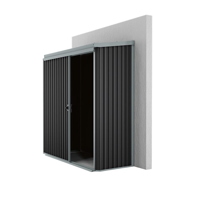 Handi-Mate Wall Mount HM1 Shed Gun Metal Grey