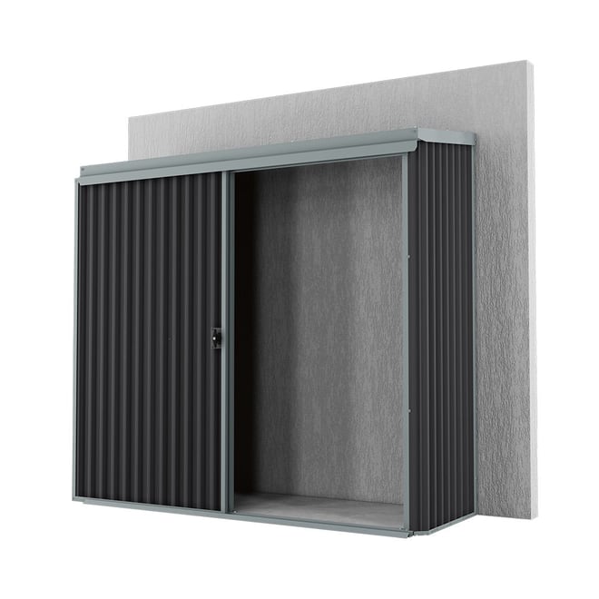 Handi-Mate Wall Mount HM3 Shed Gun Metal Grey