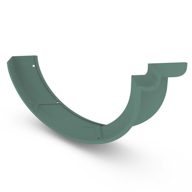 Half Round Gutter Internal Cast Angle 90° Rivergum