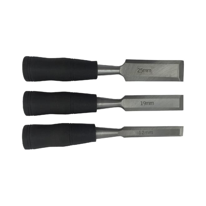 3 Piece Wood Chisel Set