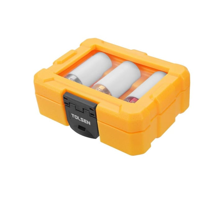 Tolsen 3pc 1/2 Drive Impact Socket Set
