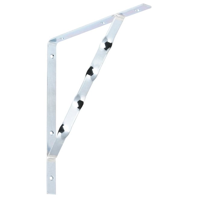 Zinc Plated Stayed Bracket 350 x 300 x 25mm