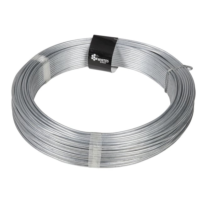 Whites 3.15mm x 80m Galvanised Tie Wire
