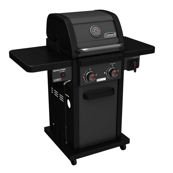 Coleman Revolution 2 Burner BBQ - Charcoal Glimmer