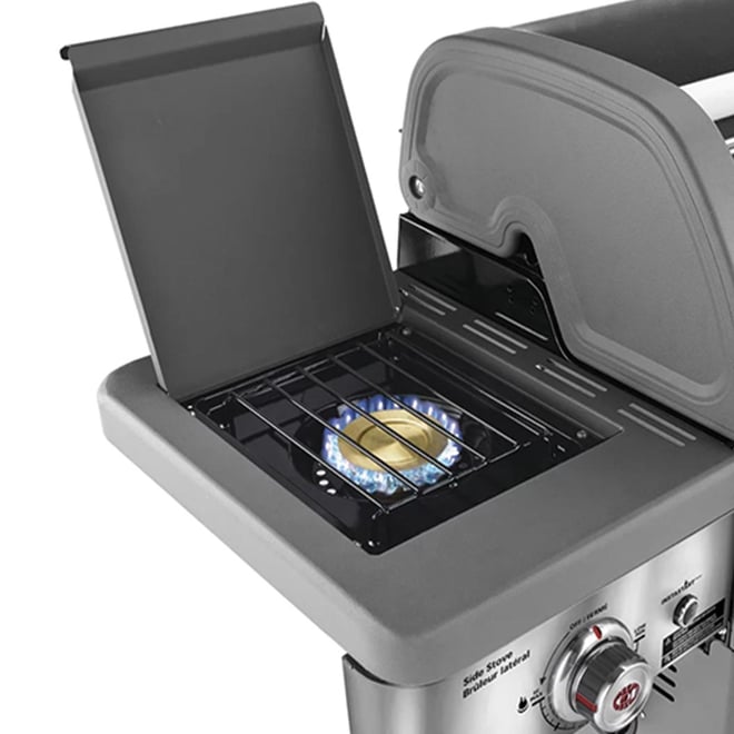 Coleman Revolution 4 Burner BBQ With Side Burner - Shadow Gloss