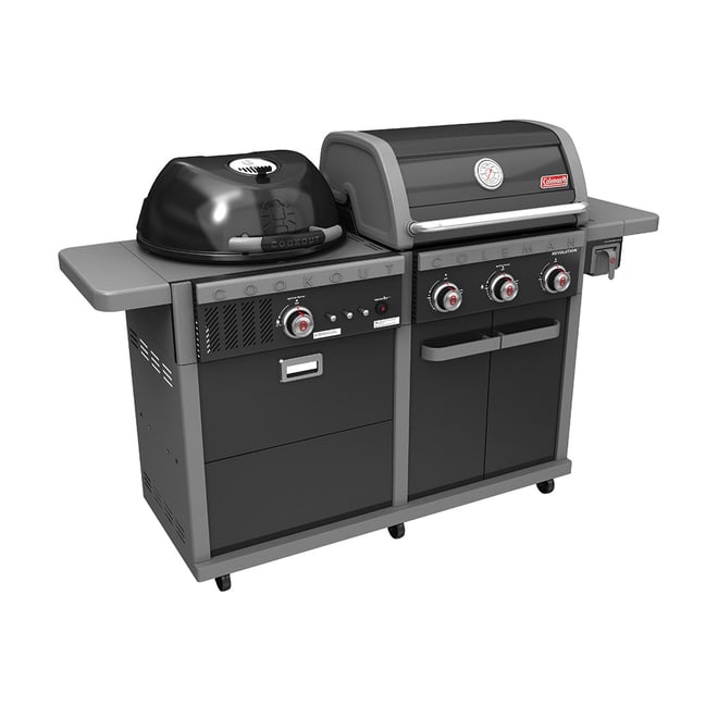 Coleman Revolution Dual Fuel BBQ - Shadow Gloss