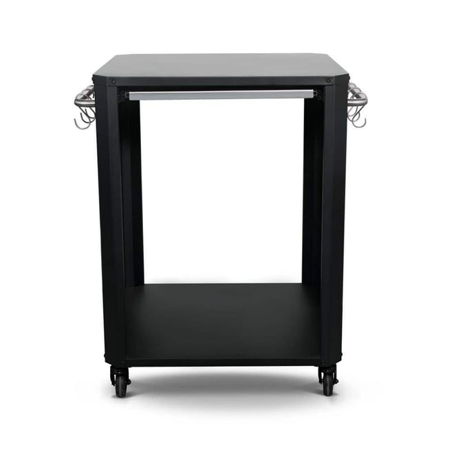 Cozze Stainless Steel Outdoor Table With Shelf