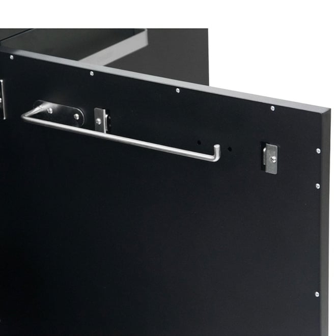 Cozze Two Door Outdoor Kitchen Table
