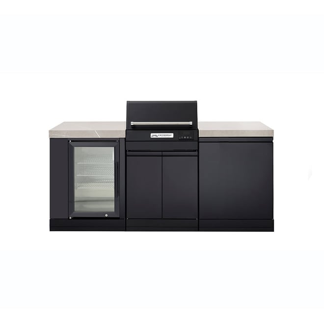 CROSSRAY Compact eXtreme Electric Outdoor Kitchen With Fridge