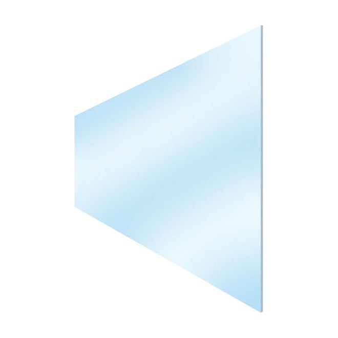 Frameless Glass Fencing Panel 12mm Thick 1750mm W x 1200mm H