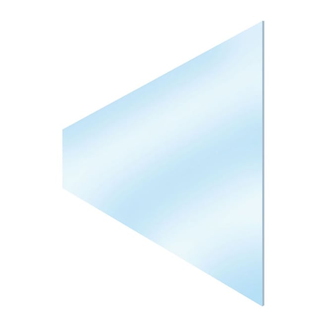 Frameless Glass Fencing Panel 12mm Thick 2000mm W x 1200mm H