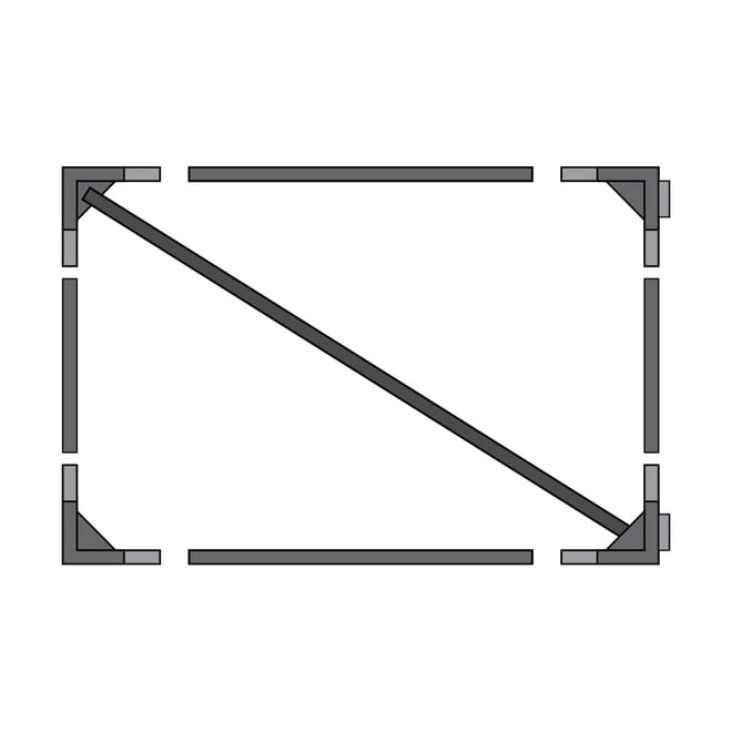 Quick Frame 1.8m W x 1.2m H Gate Frame