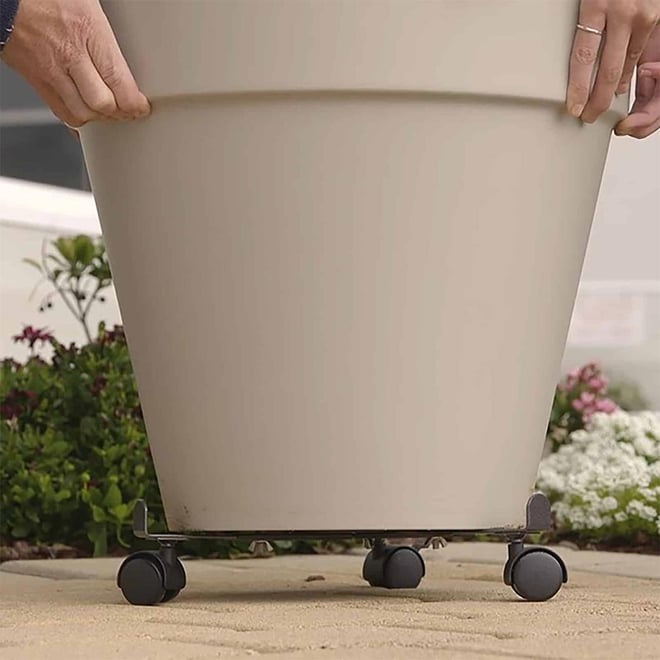 Jack 3 Wheel Extendable Pot Trolley