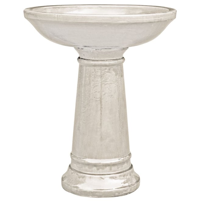 Northcote Pottery Outdoor Birdbath Grafton Cream