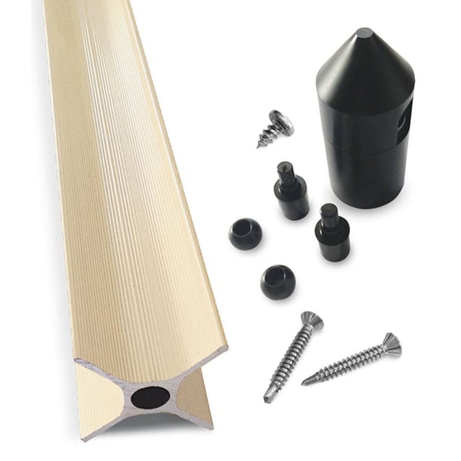 Oscillot Cat Proof Fence DIY Kit 12m Primrose