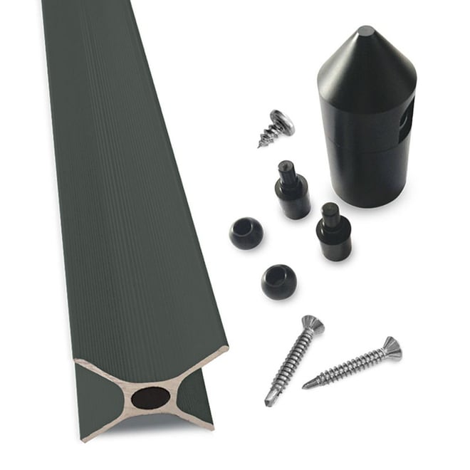 Oscillot Cat Proof Fence DIY Kit 90m Slate Grey