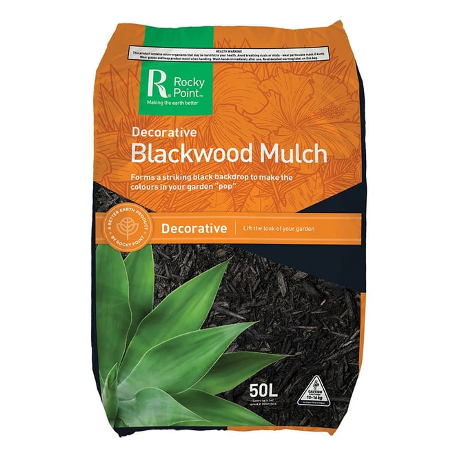 Decorative Blackwood Mulch 50L