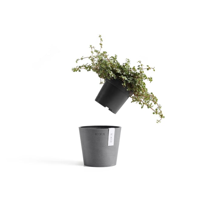 Amsterdam Eco Pot 10.5CM Dark Grey