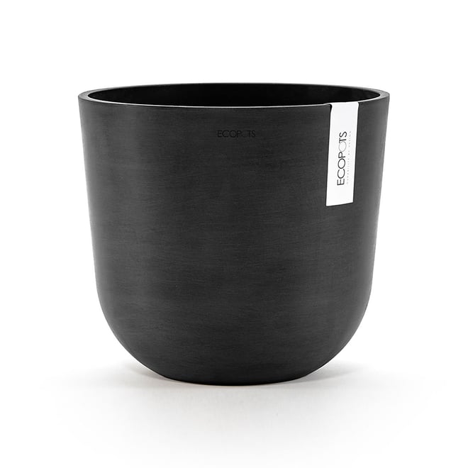Oslo Eco Pot  25CM Dark Grey