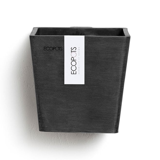 Manhattan Wall Eco Pot 15CM D/Grey