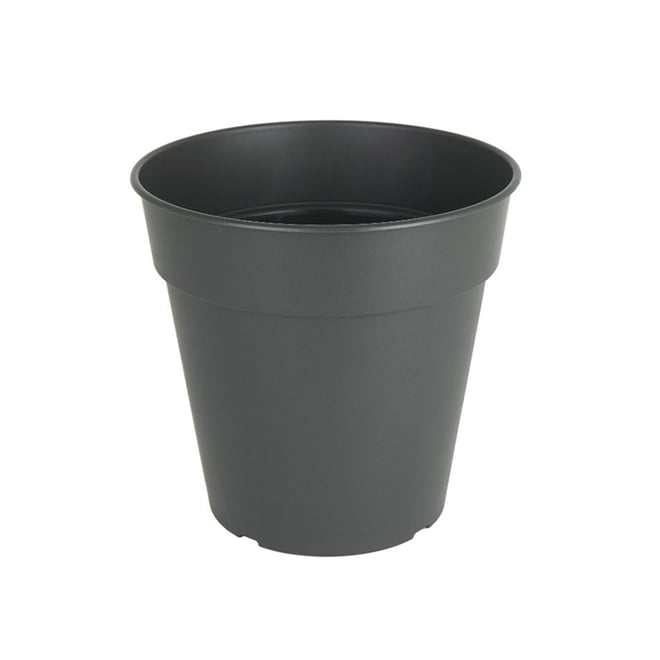 Madagascar Plastic Pot 11CM Anthracite