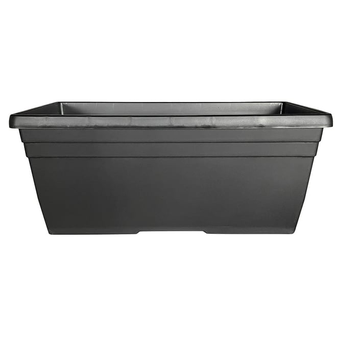 Plastic Trough 80cm Black